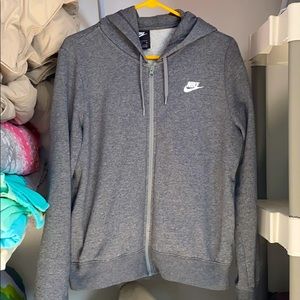 Women’s dark grey nike jacket Size medium